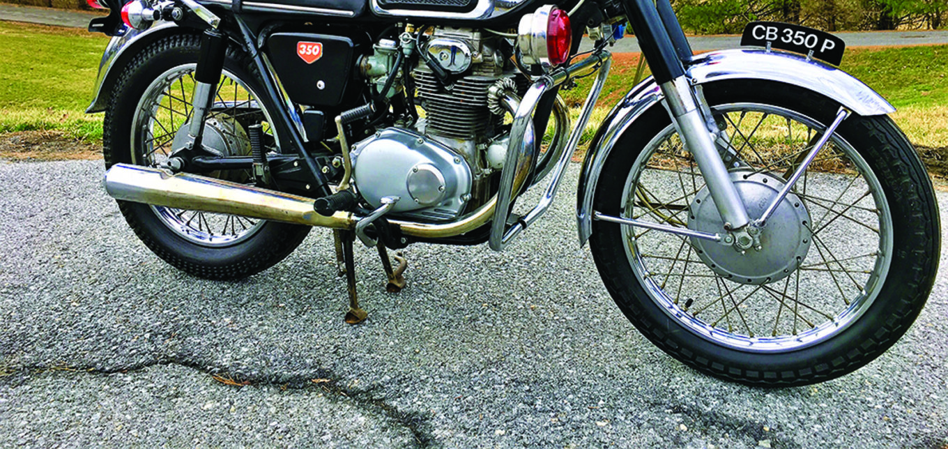 Mike Koontz's 1968 Police Honda CB350 - Motorcycle Classics